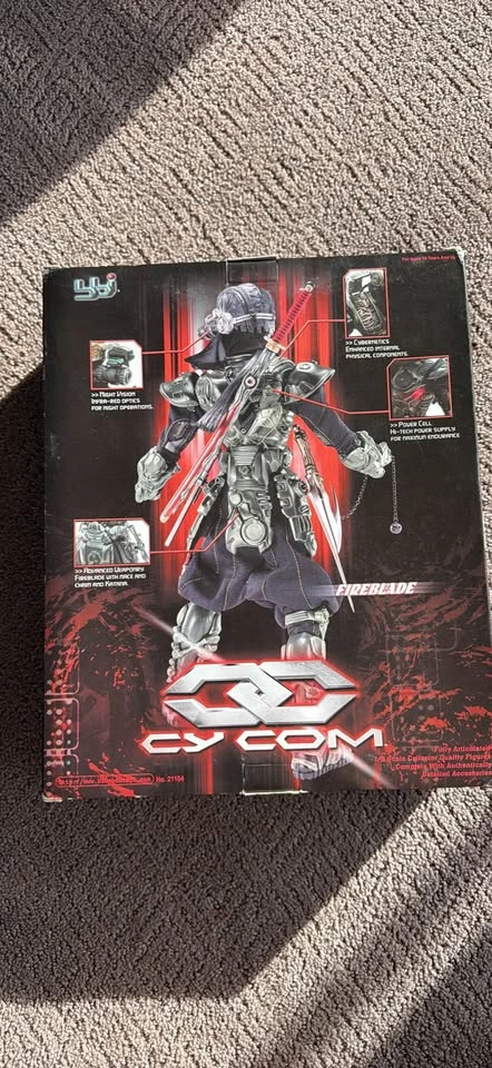 BBI CY COM Fireblade 1/6 Scale Action Figure - photo 2