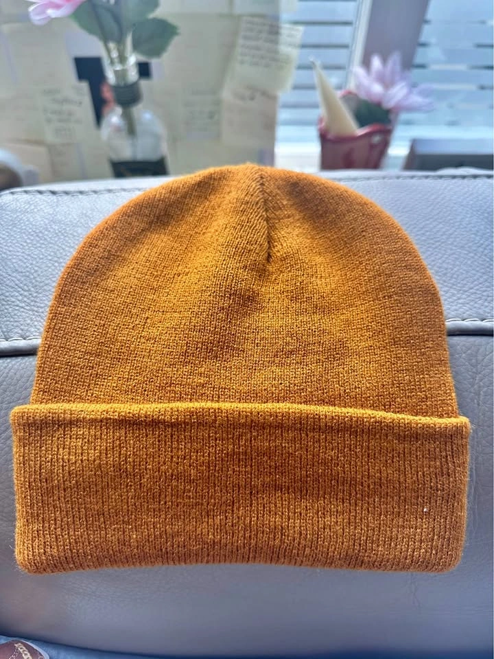 Mustard Knit Beanie