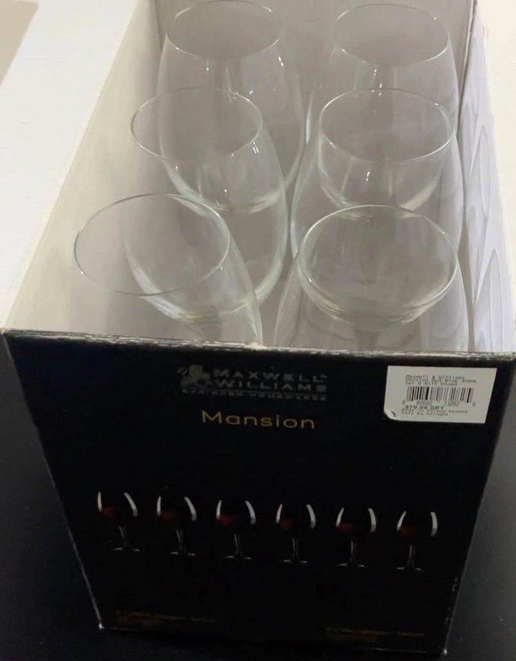 Maxwell & Williams Wine Glasses – Set of 6 – $20 - photo 3