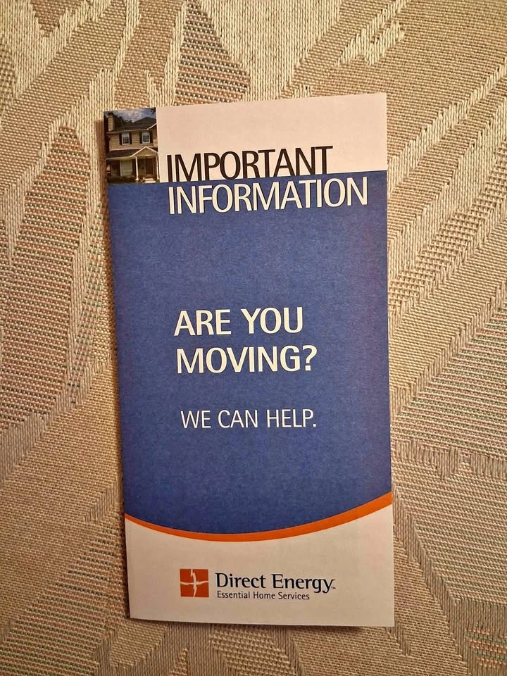 2003 Direct Energy Informational Pamphlet - Vintage Ephemera
