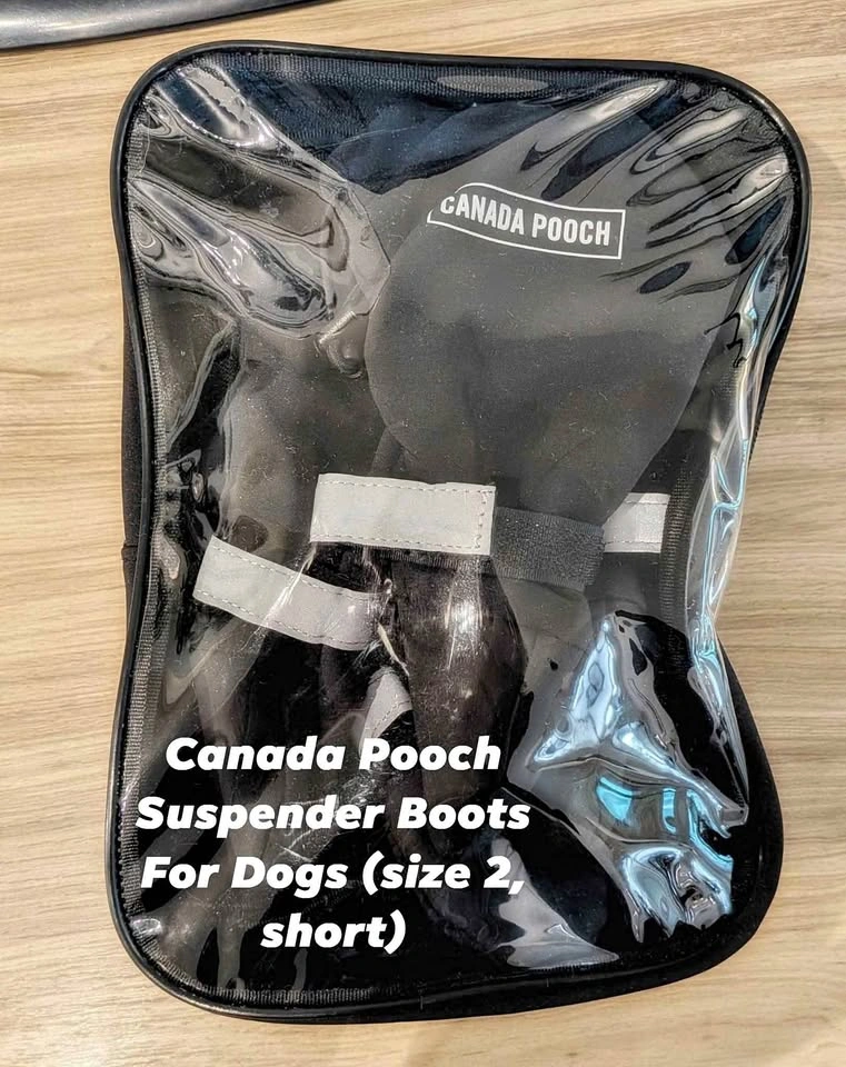 Canada Pooch Suspender Boots For Dogs (size 2, short)