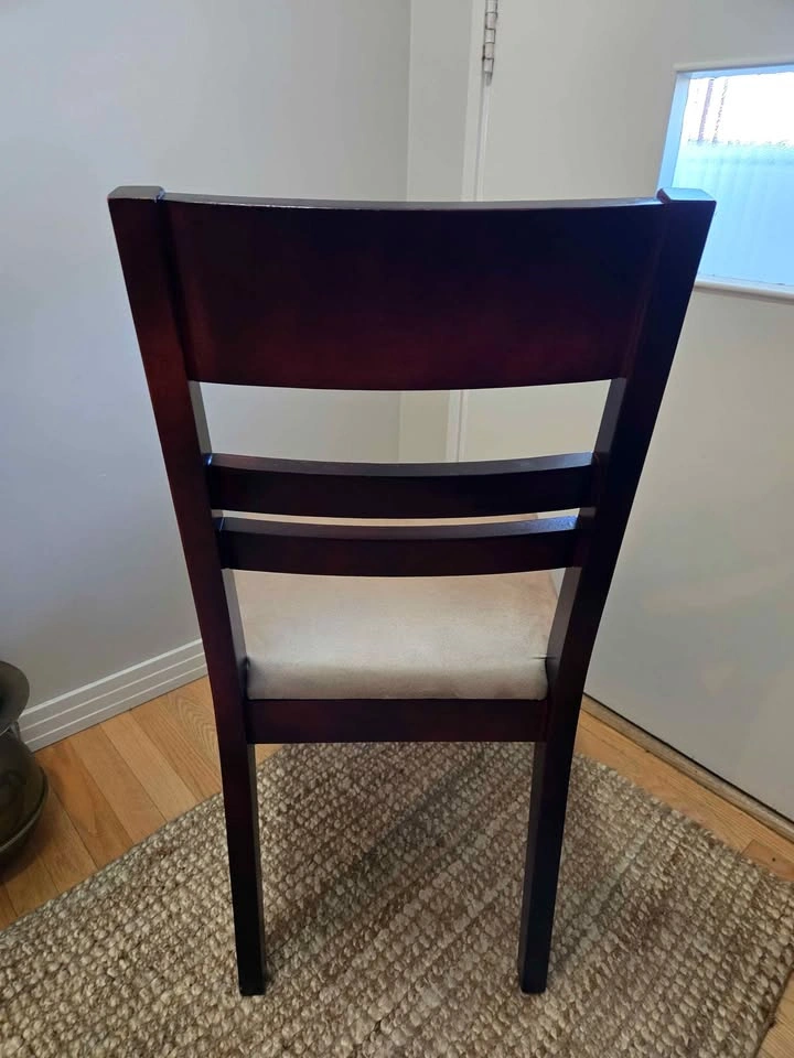 Dark Espresso Wood Accent / Dining Chair – Clean & Solid - photo 2