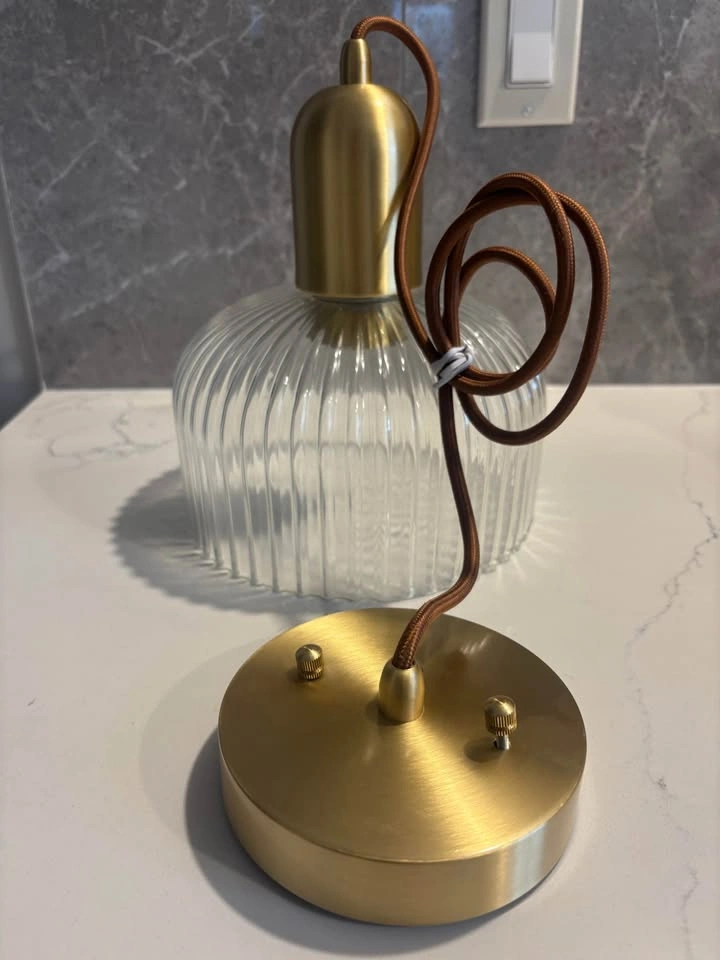 New Lxybcce Modern Gold Pendant Light adjustable - photo 3