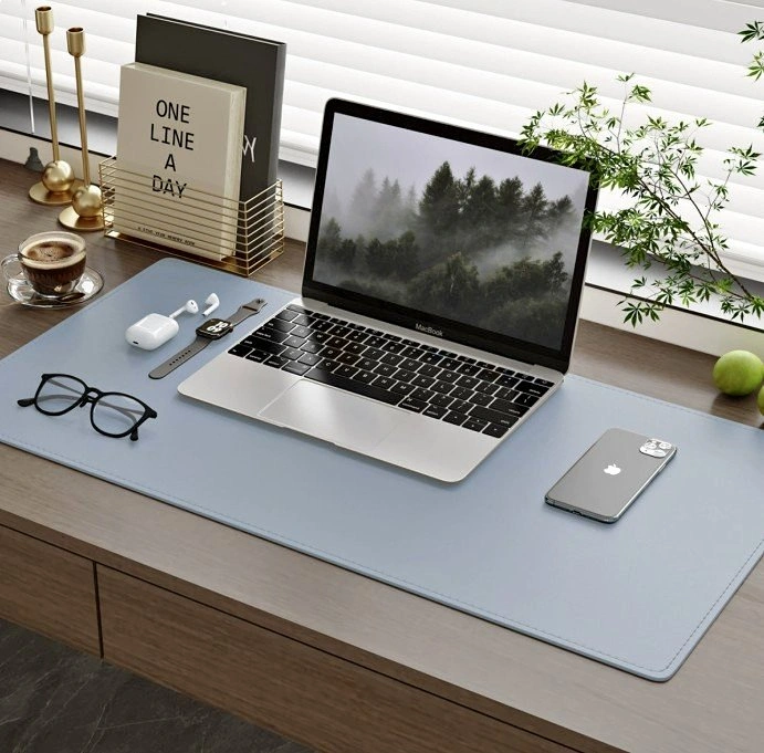 PU Leather Desk Mat 40 x 80 cm Extra Large Mouse Pad