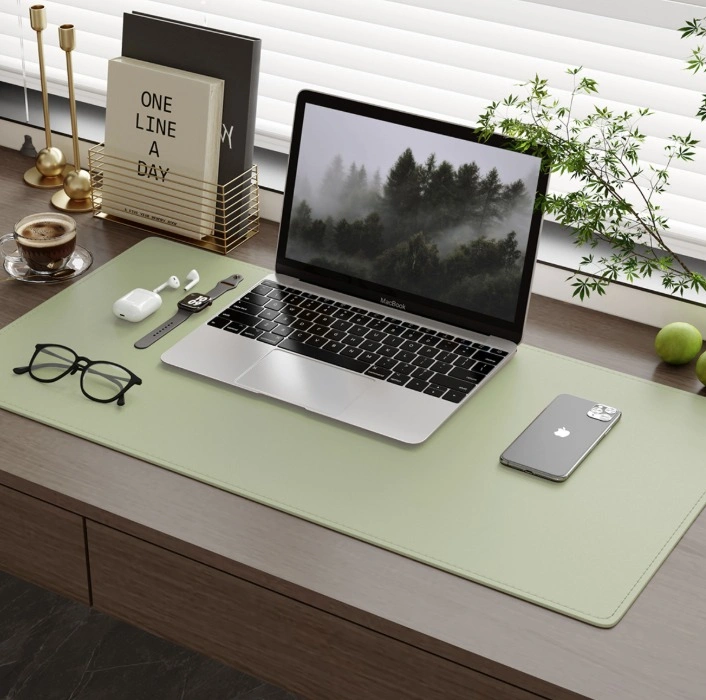 PU Leather Desk Mat 40 x 80 cm Extra Large Mouse Pad - photo 2