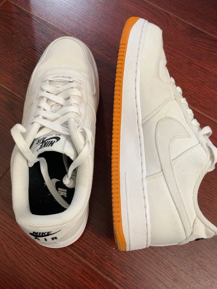 Nike Air Force 1 Sneakers – White/Gum Sole – Men’s US 9.5 - photo 2