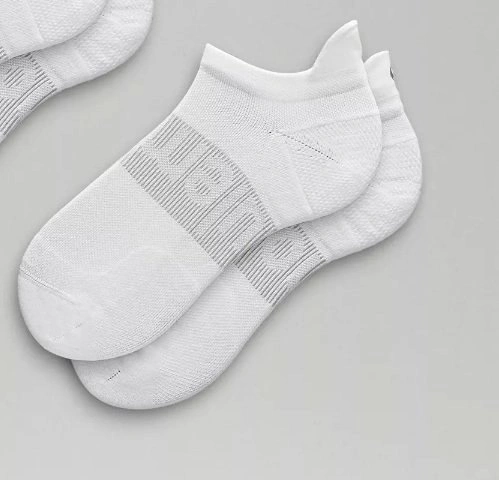 Lululemon Power Stride Tab Socks – White – Worn Once