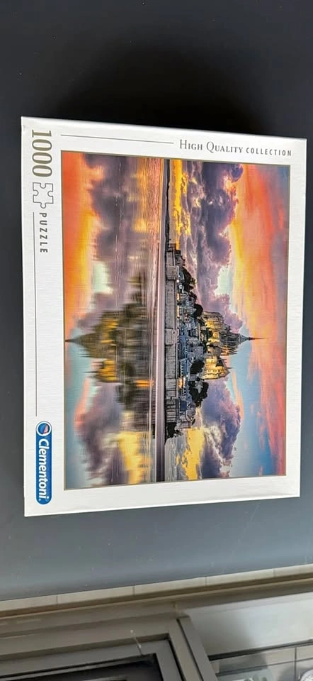 Clementoni 1000 Piece Mont Saint-Michel Sunset Puzzle