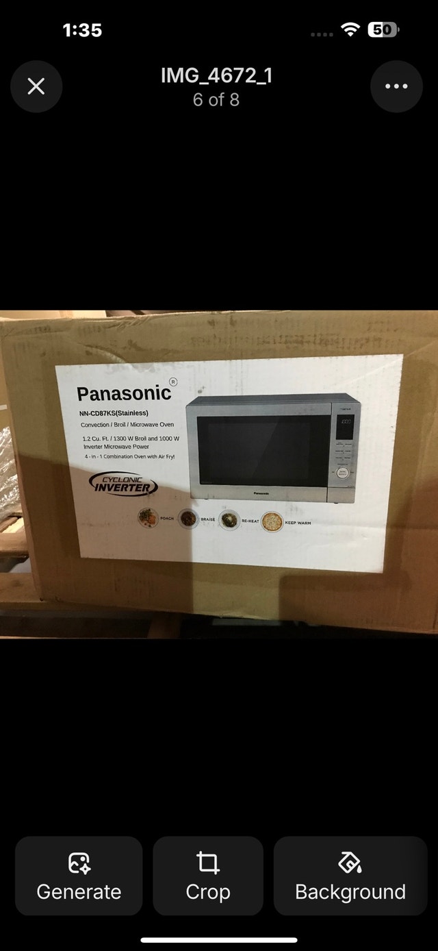 Panasonic NN-CD87KS Microwave - photo 3