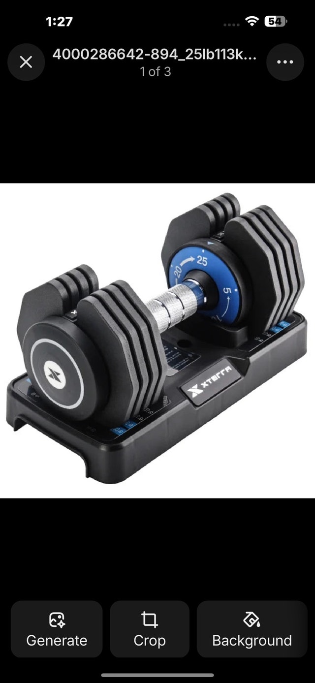 XTERRA Adjustable Dumbbell