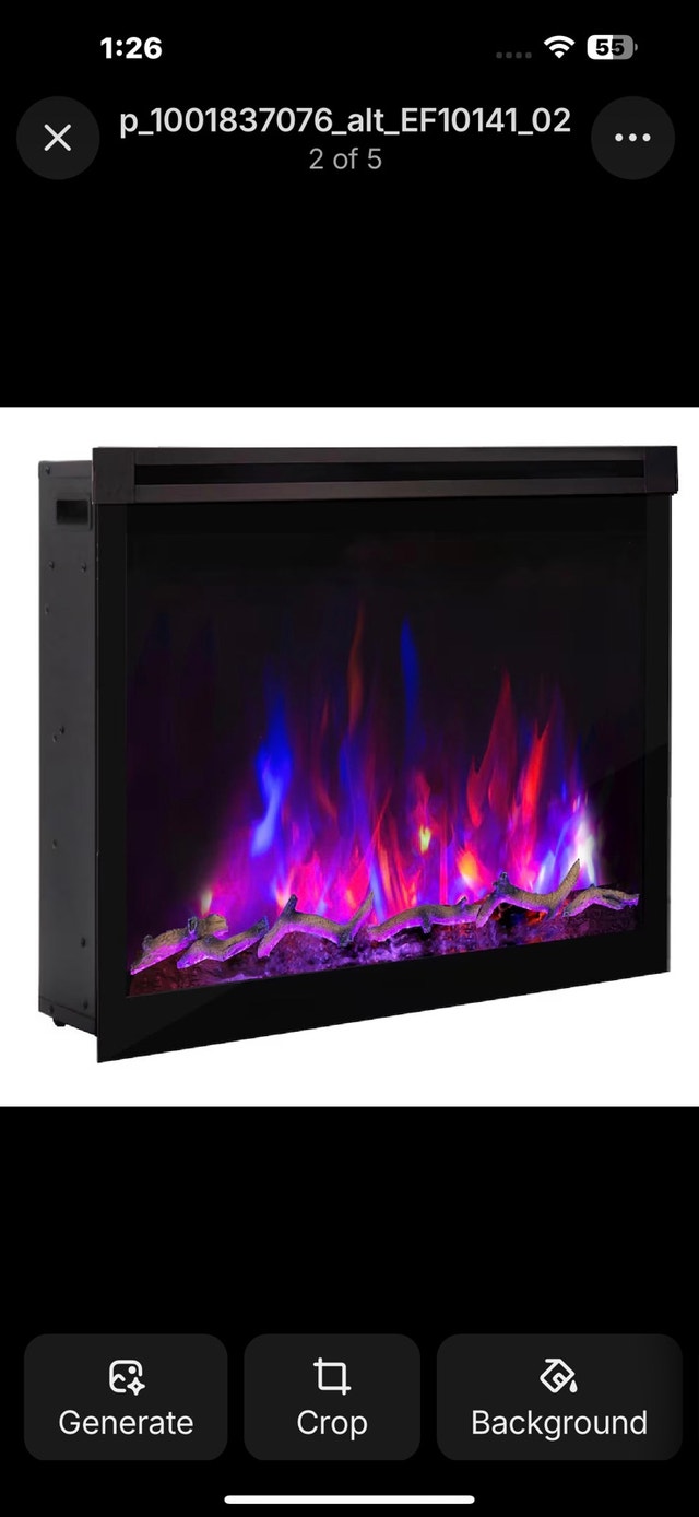 ActiveFlame Easton Pro 36IN Built-In Electric Fireplace - photo 2