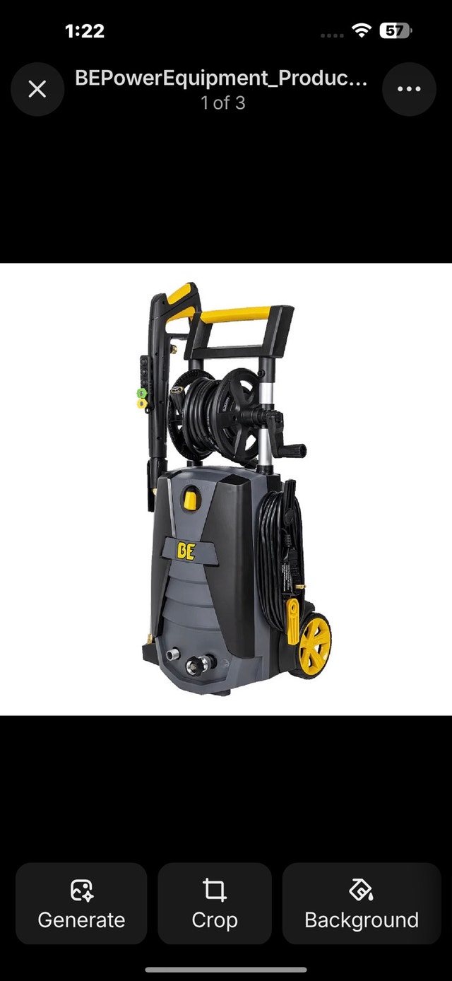 BE Power Equipment Electric Pressure Washer - photo 3