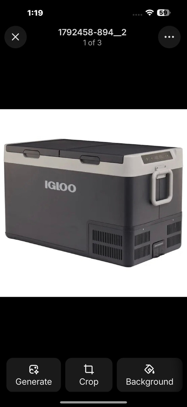 Igloo 80DZ Electric Compressor Cooler