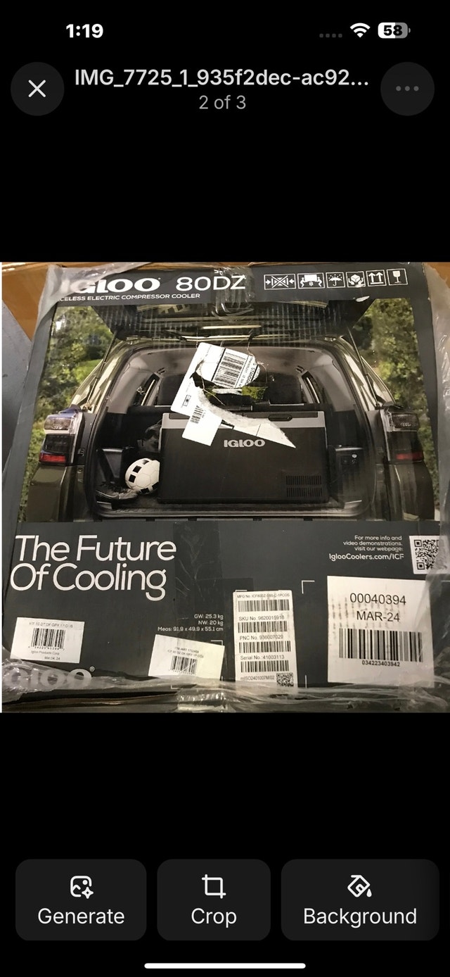Igloo 80DZ Electric Compressor Cooler - photo 3