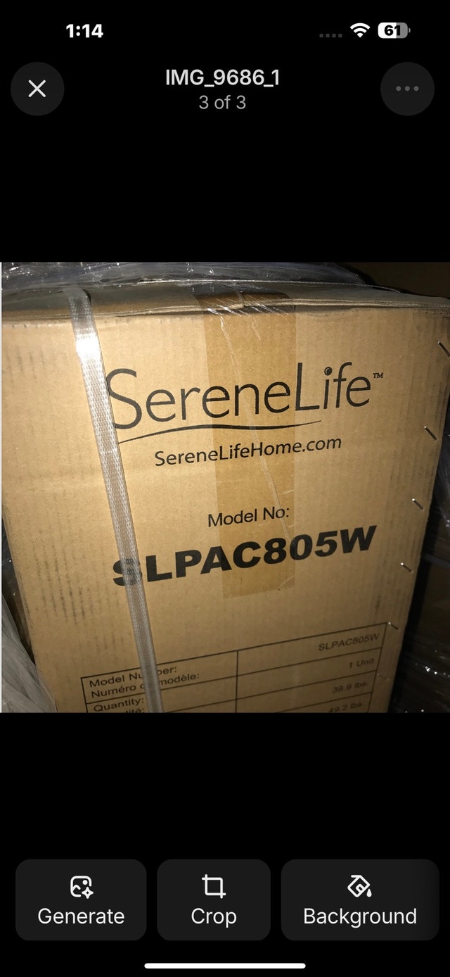 SereneLife SLPAC805W Portable Air Conditioner - photo 3