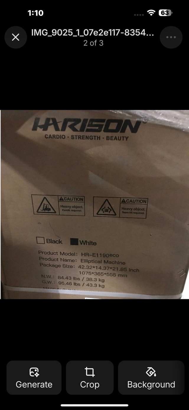 Harison Elliptical Machine HR-E1190eco - photo 3