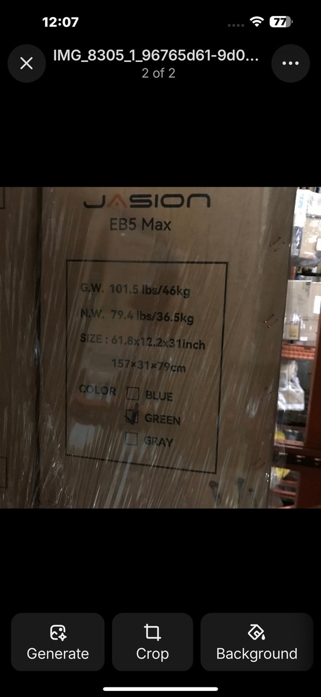Jasion EB5 Max Electric Bike - Green - photo 2