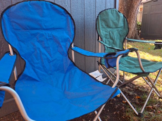 Pair of Folding Camping Chairs - photo 2