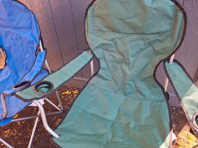 Pair of Folding Camping Chairs - photo 3