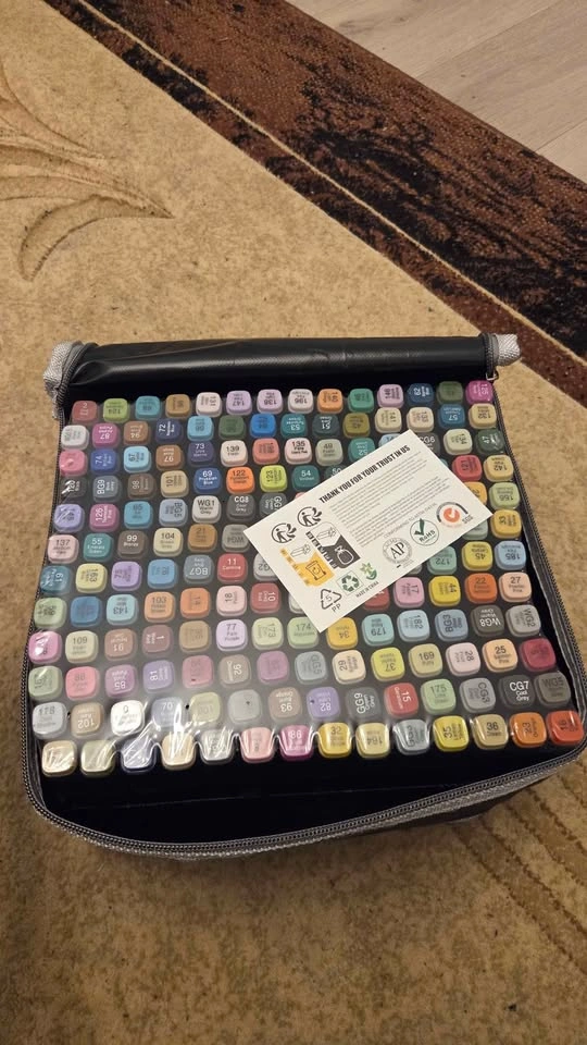 Sealed ATOPSTAR 168 Colors Alcohol Markers - photo 3