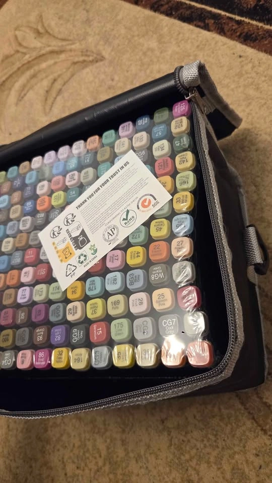 Sealed ATOPSTAR 168 Colors Alcohol Markers - photo 4