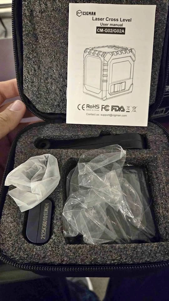 CIGMAN CM-G02 Cross Line Laser Level