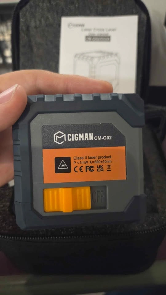 CIGMAN CM-G02 Cross Line Laser Level - photo 5