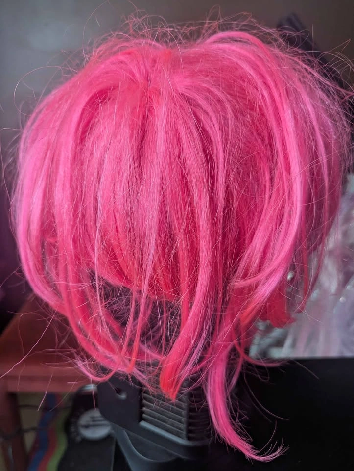 Hot Pink Costume Wig - photo 2