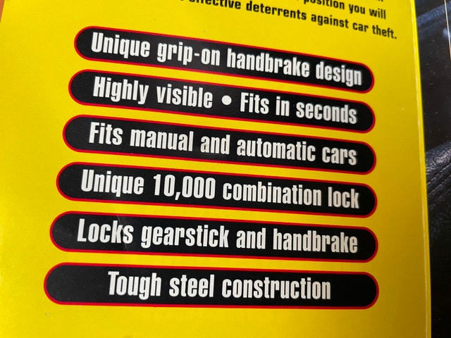 Car Theft Deterrent - photo 5