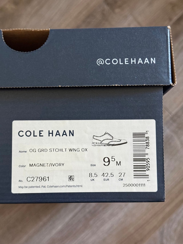 Cole Haan Original Grand Stitchlite Wingtip Oxford 9.5 - photo 4