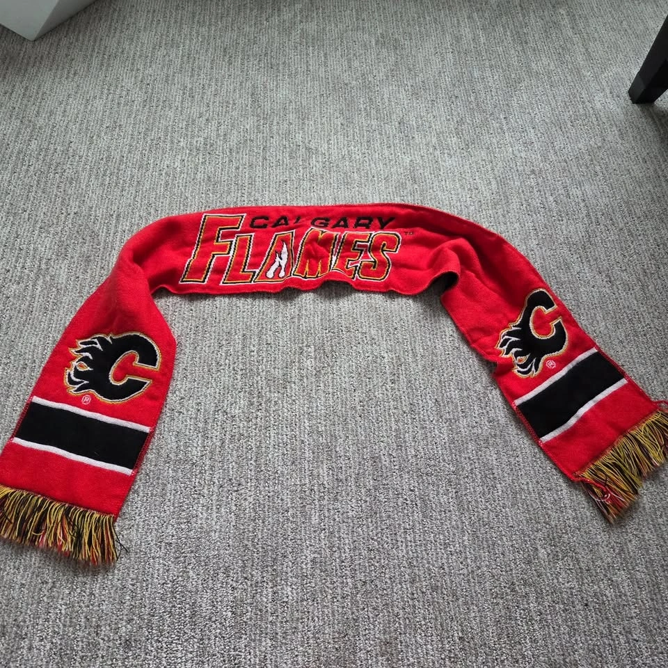 Calgary Flames Reversible Knit Fan Scarf - photo 2
