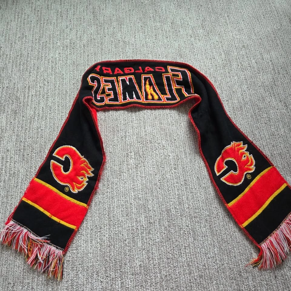 Calgary Flames Reversible Knit Fan Scarf - photo 3