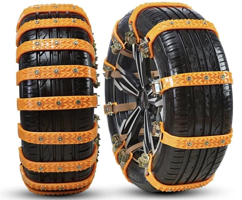 6 Pcs Anti-Skid Tire Chains – All-Season Traction