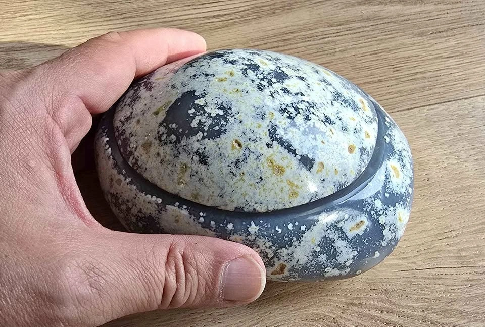 Polished Agate Geode Trinket Box