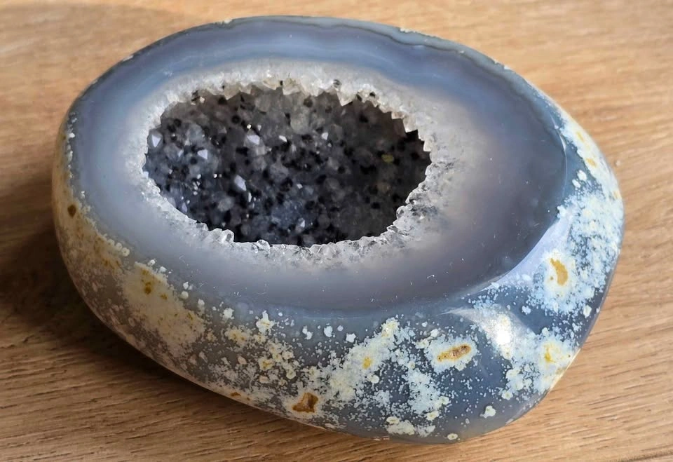 Polished Agate Geode Trinket Box - photo 3