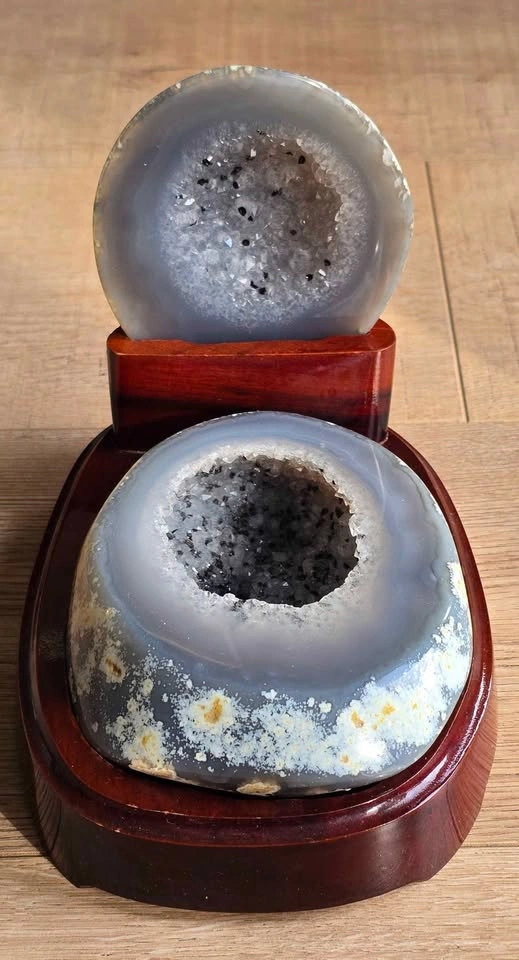 Polished Agate Geode Trinket Box - photo 5