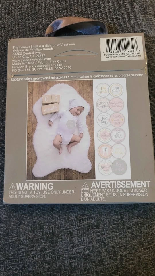 Peanutshell Baby Milestone Stickers - photo 2