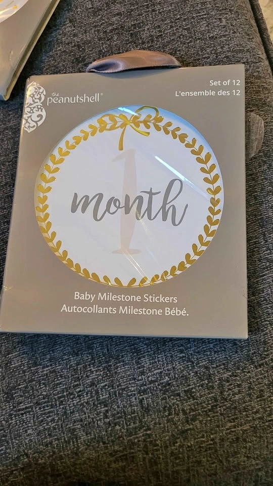 Peanutshell Baby Milestone Stickers