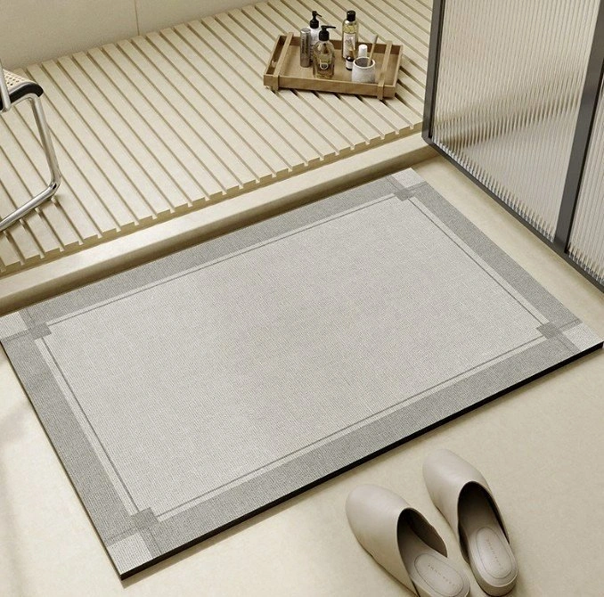 Diatomite Mat for Bathroom: Absorbent, Quick Dry, Anti-Slip