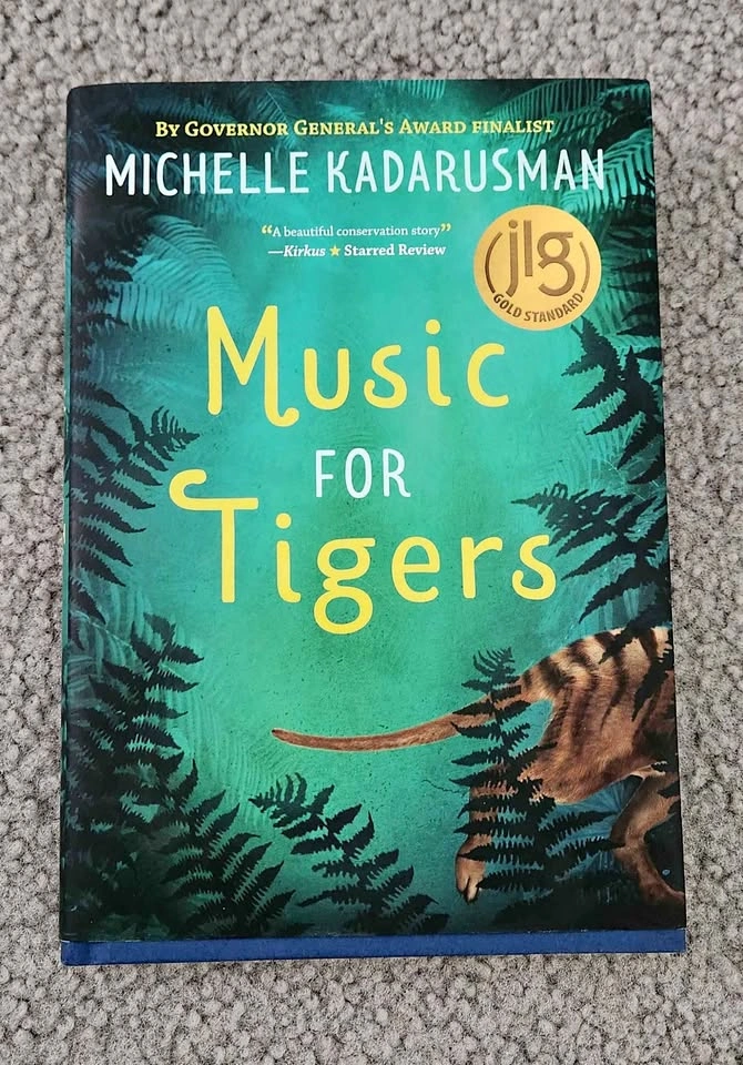 HARD COVER BOOK: Music for Tigers by Michelle Kadarusman