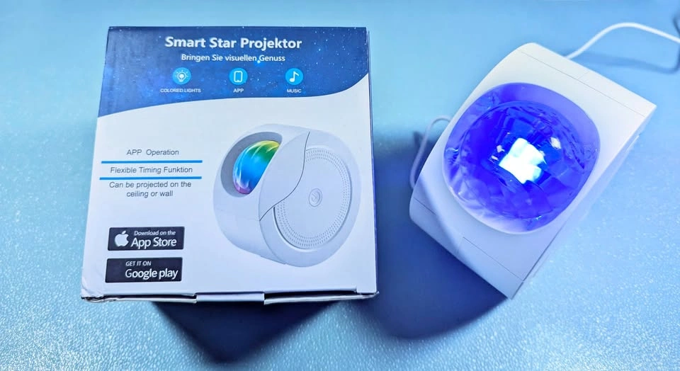 Star Galaxy Projector, Nebula Night Light with Smart APP Control