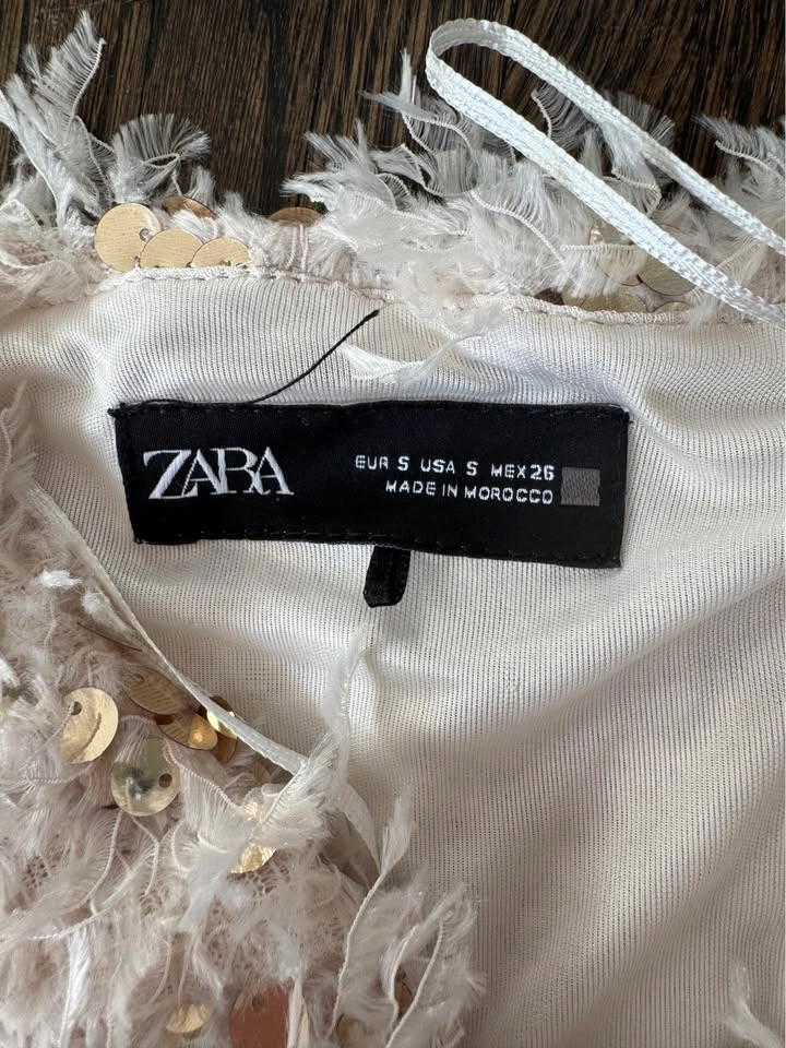Zara | Sequin Top Size S - photo 2