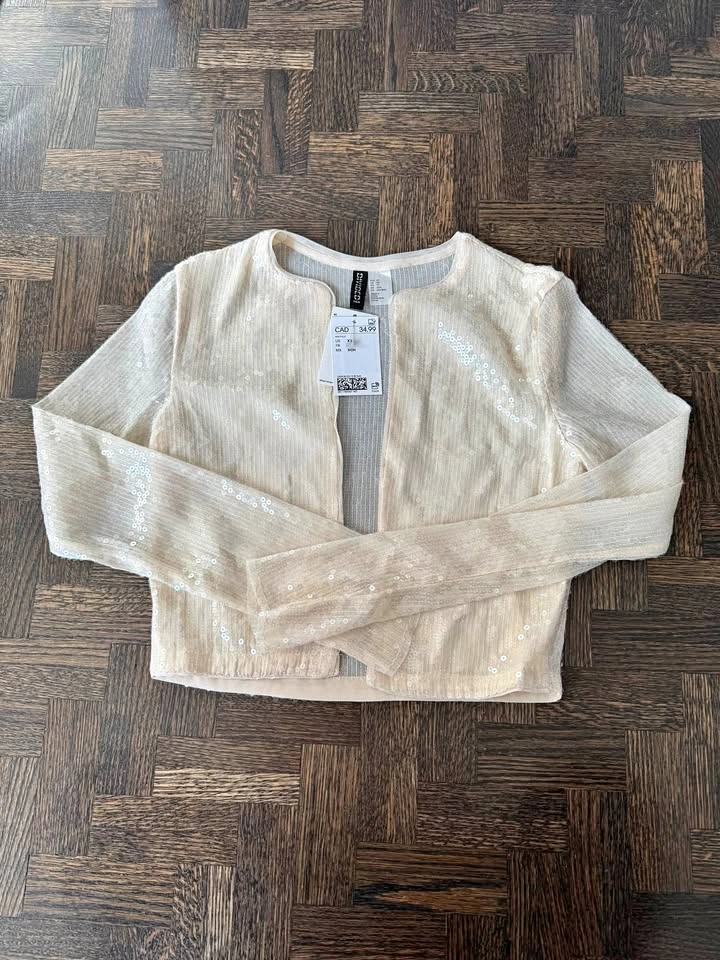 H&M | Sequin Cardigan Size XS