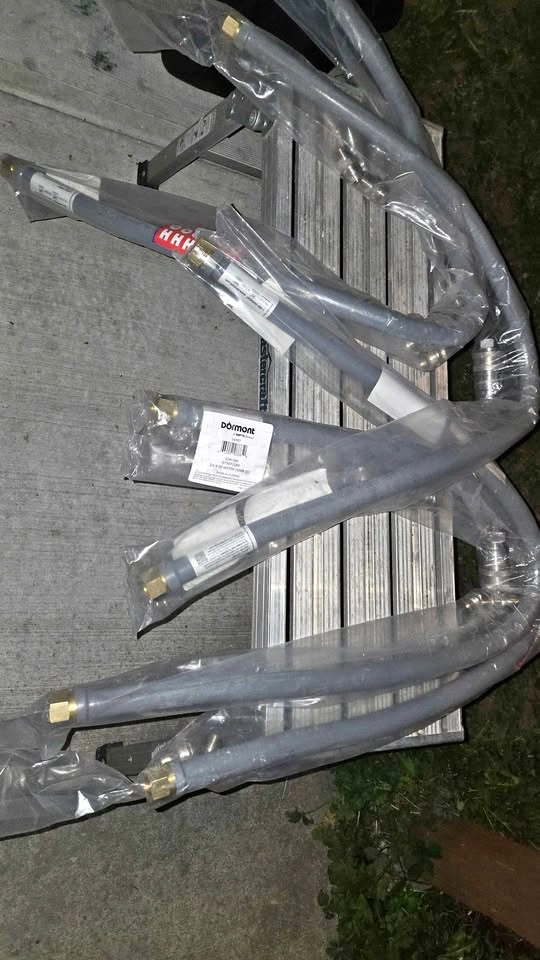NEW Dormont 3/4" x 60" Commercial Water Connector Hoses