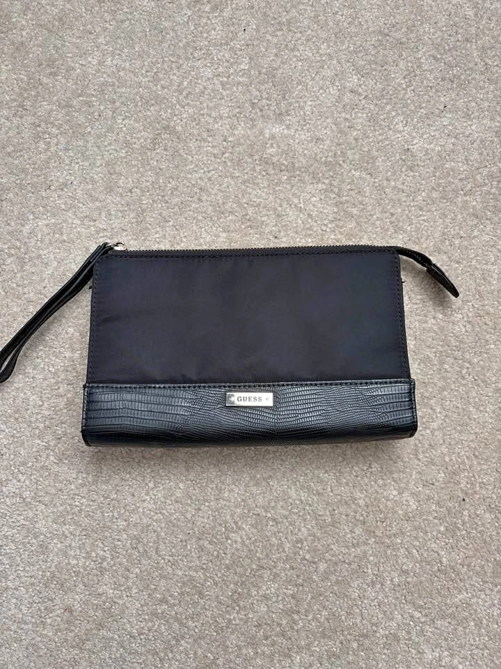 Guess Black Wristlet Clutch