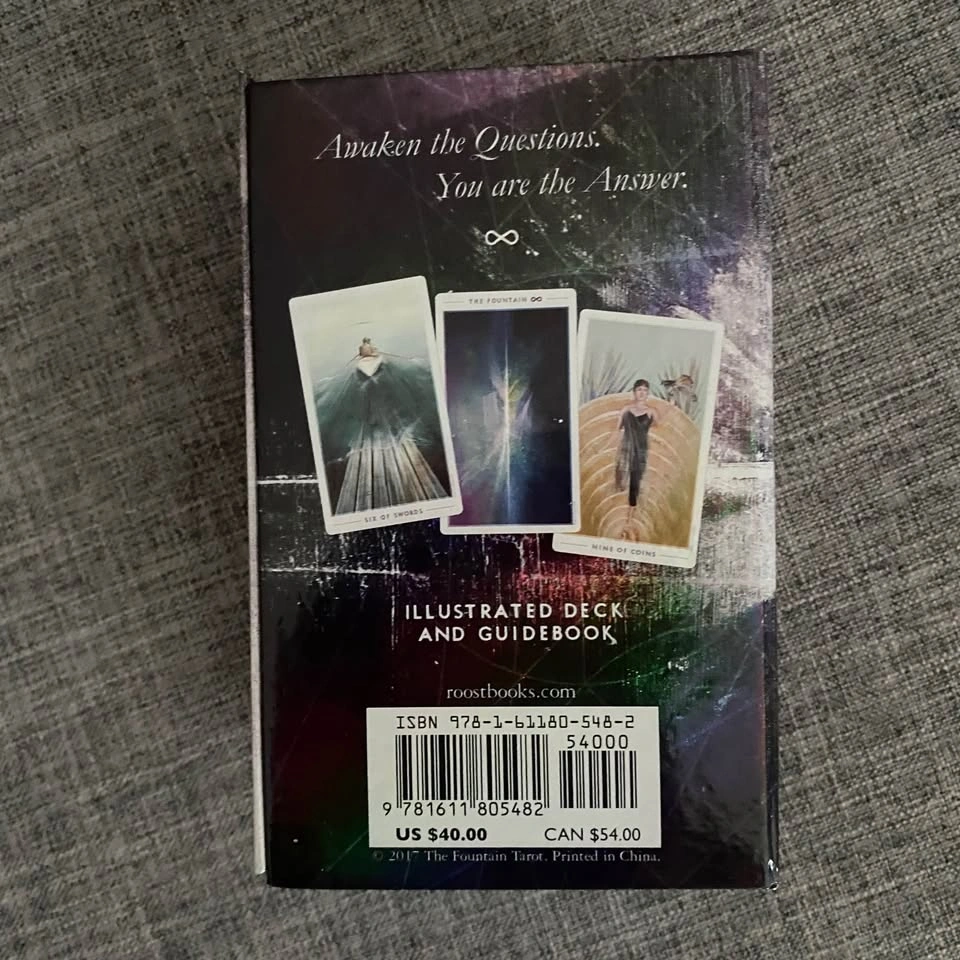 The Fountain Tarot Deck with Guidebook like new - photo 2