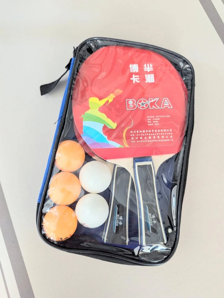 Brand New BOKA Table Tennis Set-2 Premium Long-Handle Paddles, 5 - photo 4