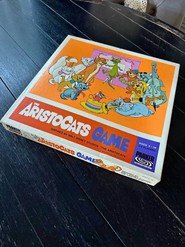 Aristocats Vintage Board Game 1971