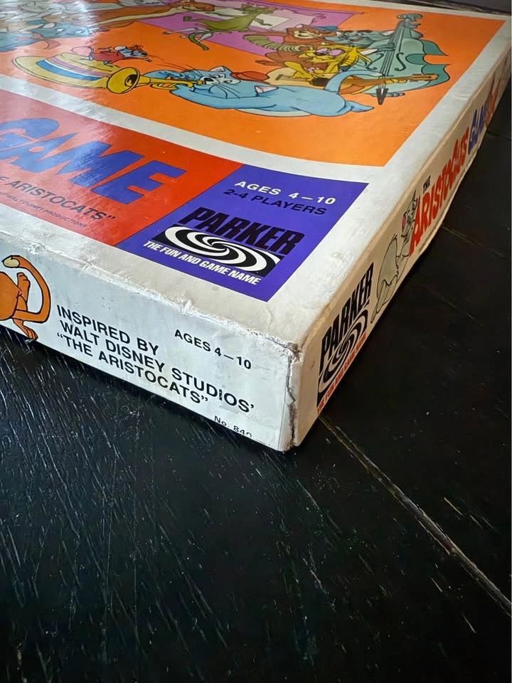 Aristocats Vintage Board Game 1971 - photo 4