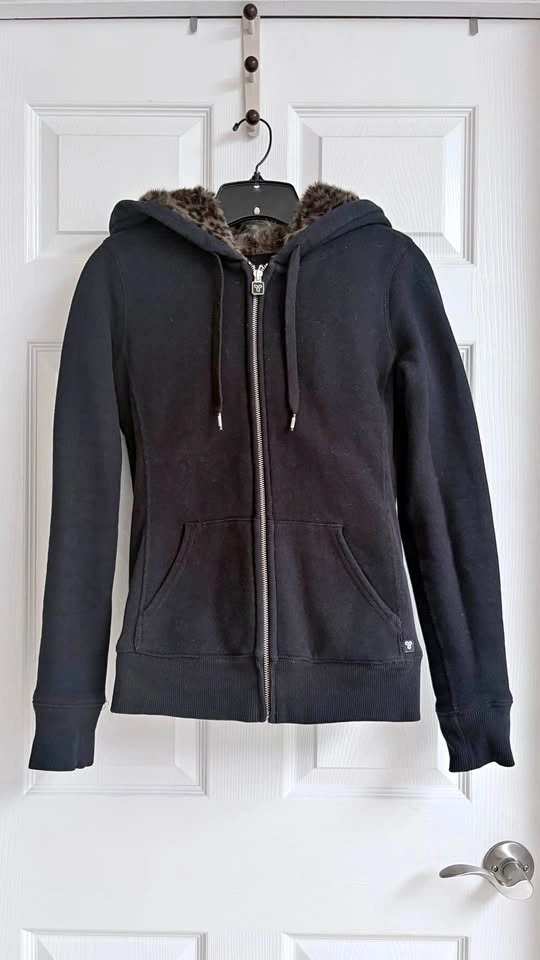 TNA Faux Fur Lined Hoodie